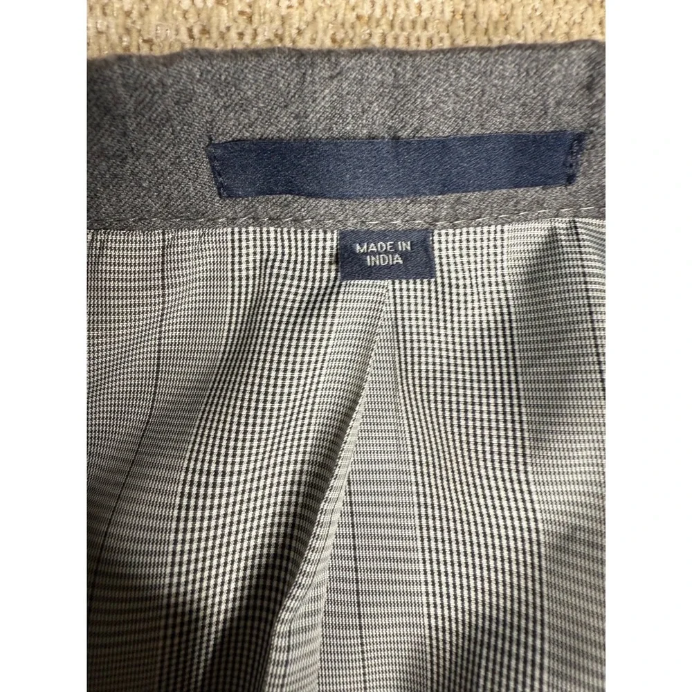 Jos A Bank 1905 Tailored Fit Gray Wool‎ Blazer Sport Coat Mens 42L 36W